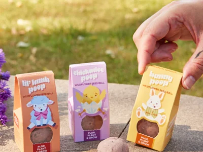 Easter gift. Wildflower Seed Balls for Easter at Northwest Nature Shop, Ashland Oregon