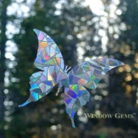 Butterfly window gems